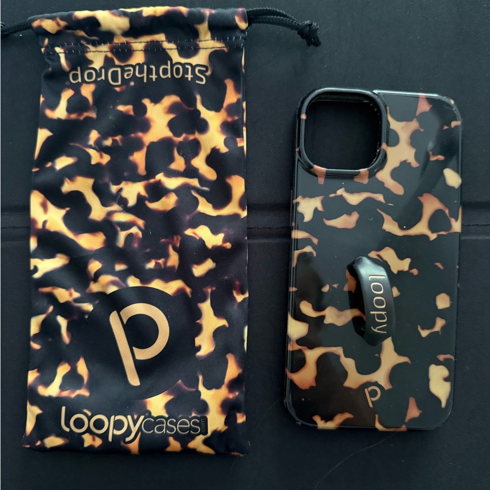 Loopy Case Black and Brown iPhone Case